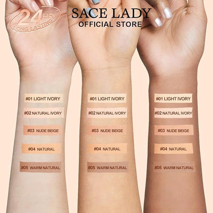 SACE LADY Oil Control BB Cushion Foundation, Full (#05, 0.) 42Oz