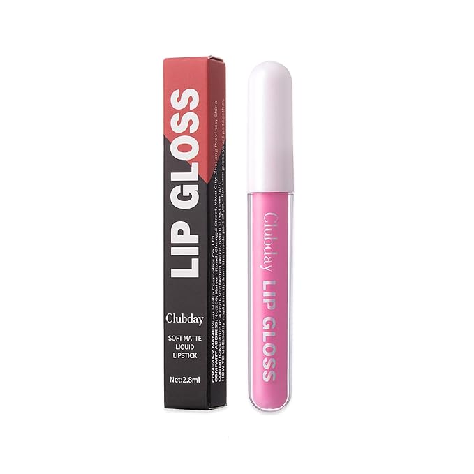 Multicolor Lip Gloss Non-Sticky Matte Long-lasting Color Lip Lacquer Liquid Lipstick Makeup Set Natural Glowy 6 Pcs-01