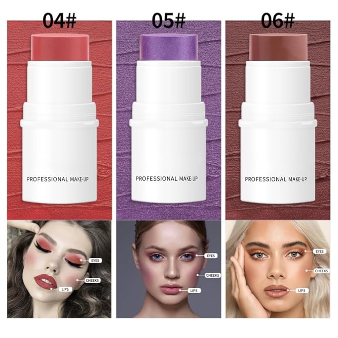 Cream Contour Stick, Bronzer Stick Waterproof Lightweight Cream Women