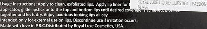 LIQUID MATTE LIPSTICK | PASSION