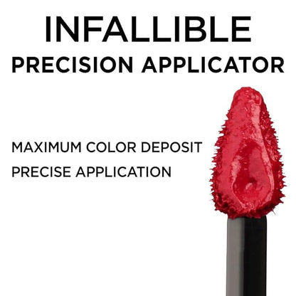 L’Oreal Paris Makeup Infallible 8 Hour Hydrating Lip Gloss, Petal, 0.21 Fl Oz