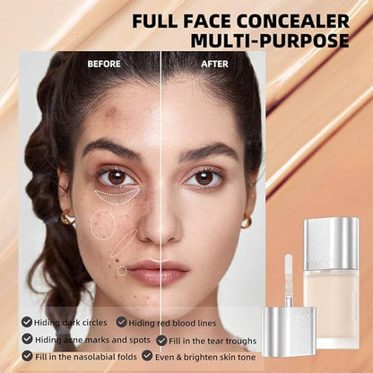 AKARY Moisturizing Precision Concealer, Lightweight & Breathable Cover-up