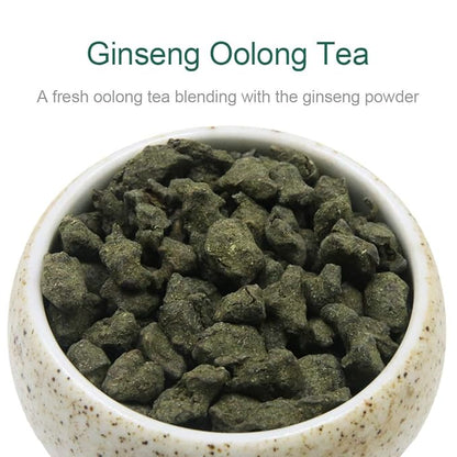FullChea - Ginseng Oolong Tea - Oolong Tea Loose Leaf - Imperial Ginseng Tea - Natural Ren Shen with Unique Aroma and Taste 4oz / 113g