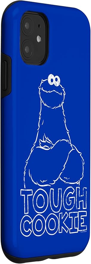 iPhone 11 Sesame Street Cookie Monster Tough Cookie Case