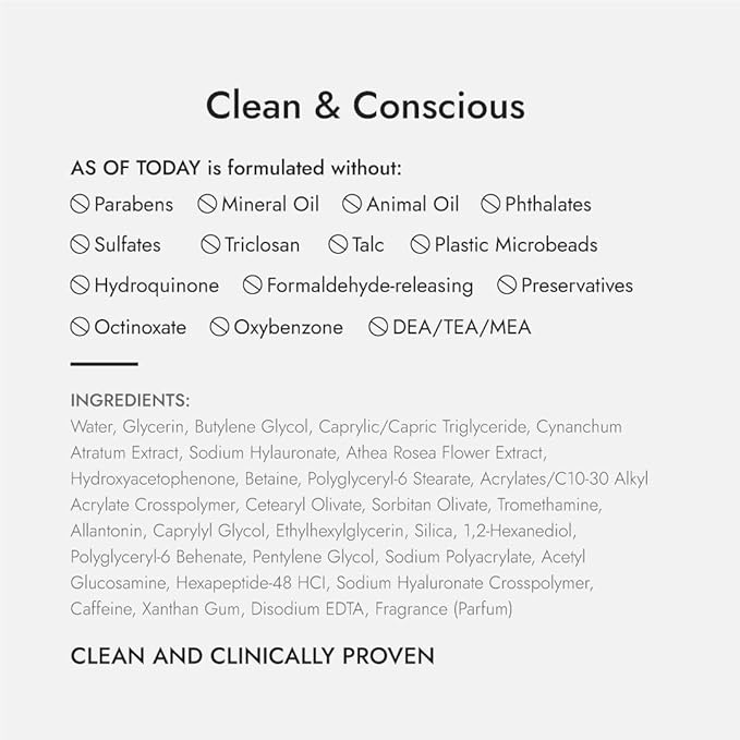 AS OF TODAY Peptide Renewing Facial Mask (5 EA, 28ml) - Hydrating & Rejuvenating with Pure Peptides for Wrinkles, Deep Moisture, Soothing Care, Radiant Glow, Clean Beauty, Cruelty-Free, Made in Korea