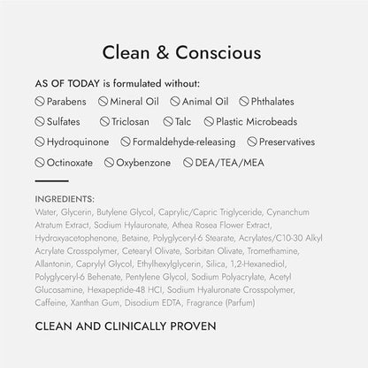 AS OF TODAY Peptide Renewing Facial Mask (5 EA, 28ml) - Hydrating & Rejuvenating with Pure Peptides for Wrinkles, Deep Moisture, Soothing Care, Radiant Glow, Clean Beauty, Cruelty-Free, Made in Korea