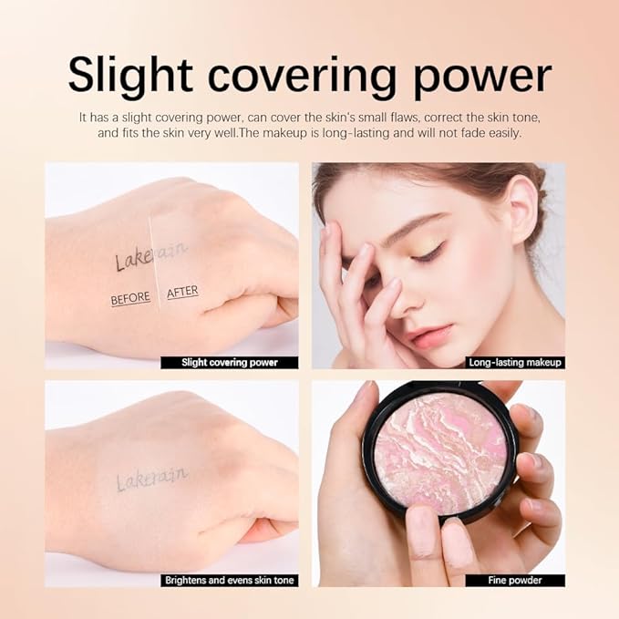 Baked Brighten Foundation, Coror Correcting Baked Balance Foundation,Buildable