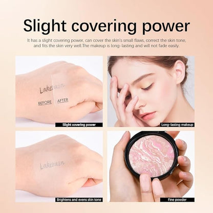 Baked Brighten Foundation, Coror Correcting Baked Balance Foundation,Buildable