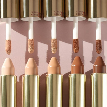 Wander Beauty Dualist Matte and Illuminating Concealer Makeup 0.28 fl oz