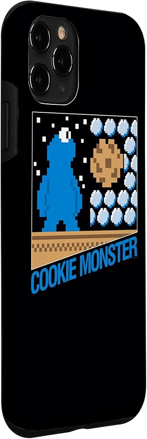 iPhone 11 Pro Sesame Street Cookie Monster 8-Bit Case