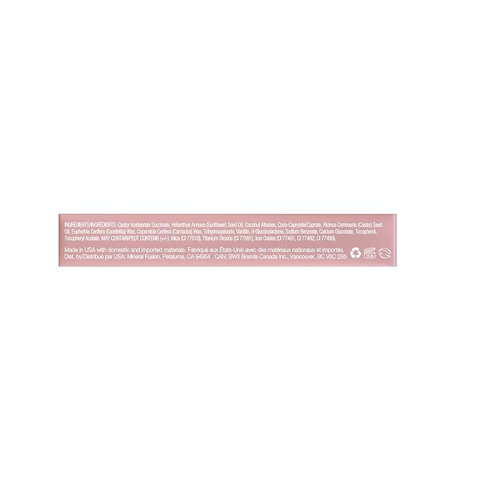 Mineral Fusion, HydroShine Lip Gloss s, Rabida, 0.15 Ounce