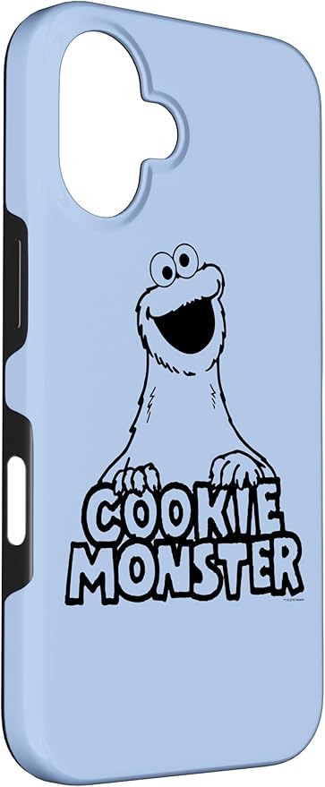 iPhone 16 Sesame Street Vintage Cookie Monster Case