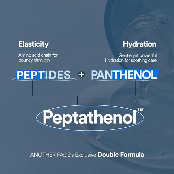 ANOTHER FACE PEPTATHENOL10™ Barrier Serum, Glowing & Firming for Anti Aging, Skin Barrier Repairing, Soothing & Calming Sensitive Skin, Hydrating for Dry Skin, Vegan, Korean Skin Care, 1.35 Fl. Oz