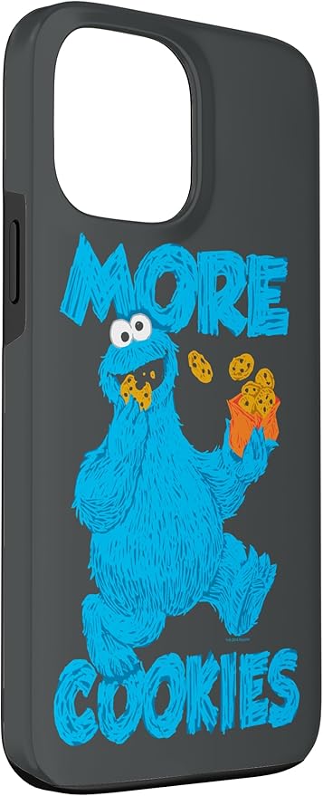 iPhone 13 Pro Max Sesame Street Cookie Monster More Cookies Case