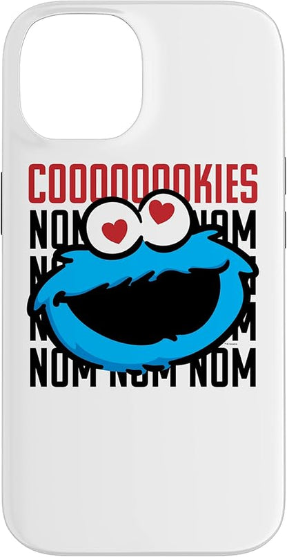 iPhone 14 Sesame Street Cookie Monster Coooooookies Case
