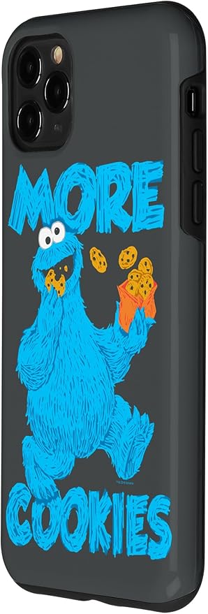 iPhone 11 Pro Max Sesame Street Cookie Monster More Cookies Case