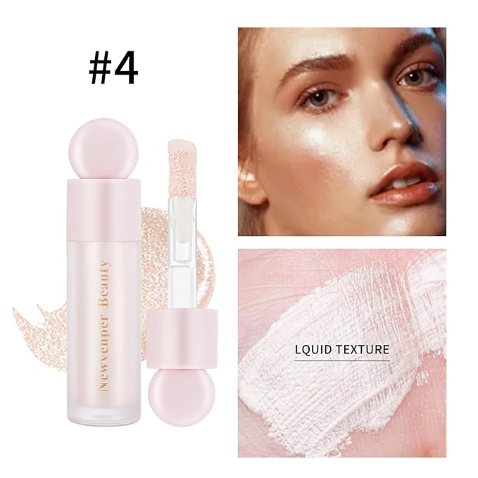 Liquid Contour,Liquid Highlighter, Liquid Blush with Face Brush