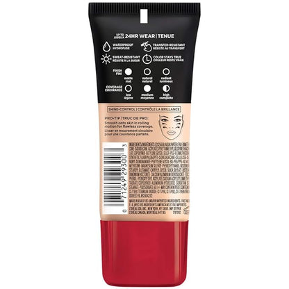L'Oreal Paris K1828700 Infallible Pro-Matte Liquid Longwear Foundation Fl; Oz.