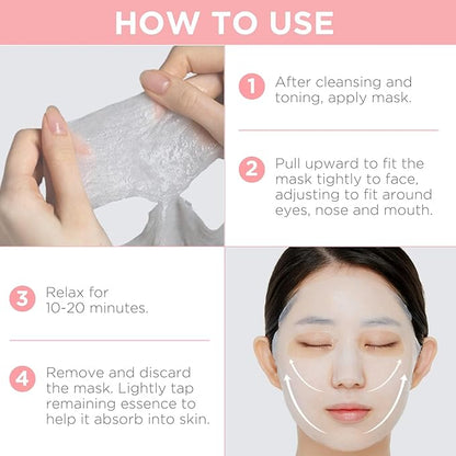 Mediheal Sheet Mask New Essential HERO 16 pack (Collagen, Tea Tree, Madecassoside, Vita) | Korean Skincare Facial Sheet Mask Combo Kbeauty Korean Glass Skin