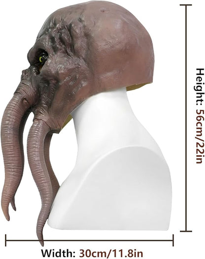 Scary Octopus Mask Octopus Costume Monster Mask Deep Sea Creature Full Head Latex Party Halloween Costume Adult