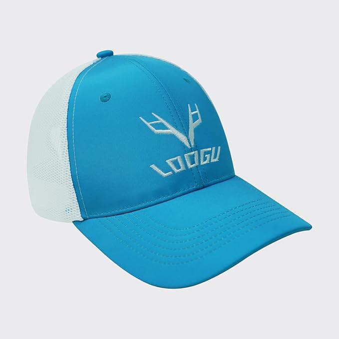 LOOGU Fishing Hat Mesh Back for Men Women Adjustable Baseball Trucker Cap Snapback Hats