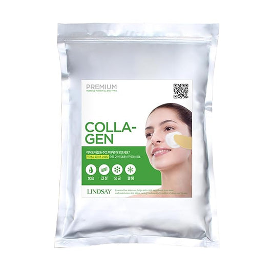 Moisturizing And Soothing Skin Care Mask Pack For Lindsay Modeling Mask Pack Powder, 2.2lb / 1kg (#2. Collagen)