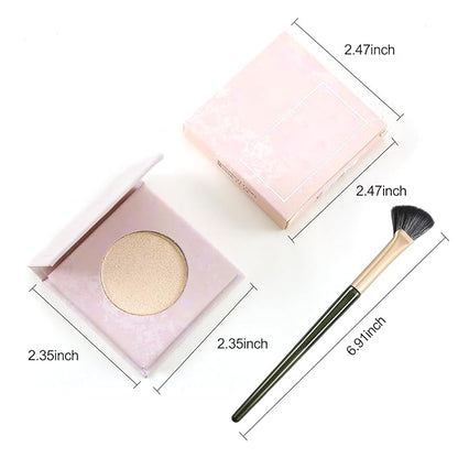 Erinde Face Highlighter Palette, Pearl Glossy Face Illuminator