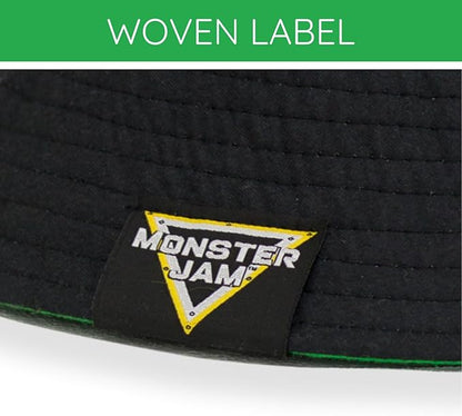 Monster Jam El Toro Loco Grave Digger Maximum Destruction Megalodon Monster Mutt Zombie Bucket Sun Hat One Size