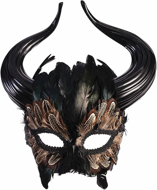 Rubies Unisex Adults Mythical Creatures Minotaur Costume Mask for Themed Parties and Halloween