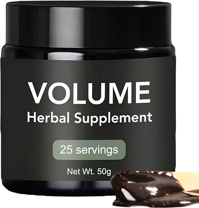 Primal Herbs Volume for Men, Organic Volume Herbal Mix with American Ginseng, Siberian Ginseng and Maca Root, for Energy, Strength & Immunity, 1.76OZ / 25 Servings