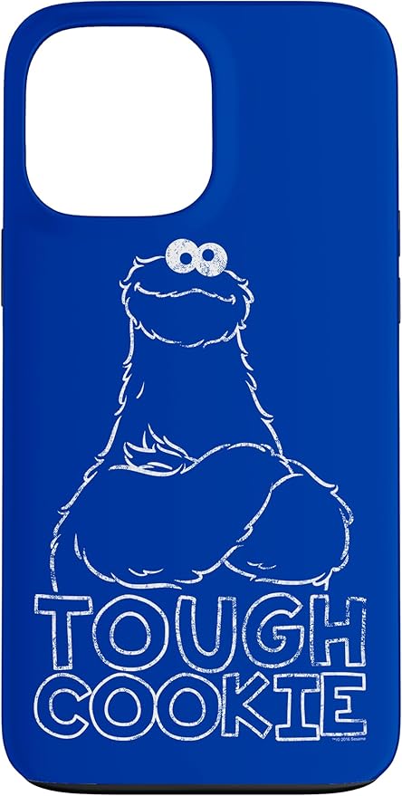 iPhone 13 Pro Max Sesame Street Cookie Monster Tough Cookie Case