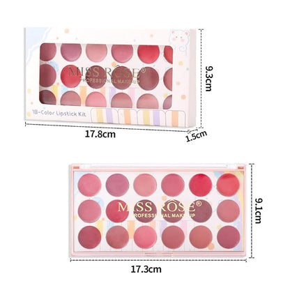 Long-Lasting Hydrating Lipgloss Makeup Sets for Girls and Women Waterproof Non-Sticky Lip Gloss Lip Stain Lipcolor with Soft Brush - Teen Girl Gifts Trendy Stuff and Instant Shine