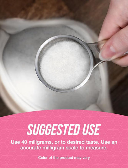 BulkSupplements.com Stevia Extract Powder - Stevia Sweetener, Pure Stevia Powder - Zero Calorie Sweetener, Gluten Free, 40mg per Serving, 100g (3.5 oz) (Pack of 1)