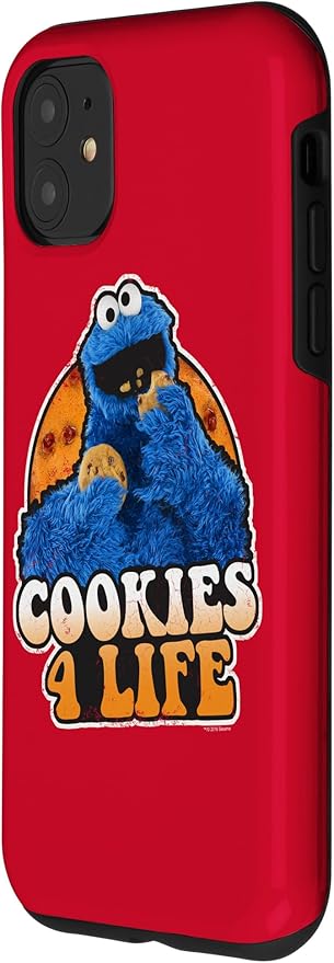 iPhone 11 Sesame Street Cookie Monster Cookies 4 Life Case