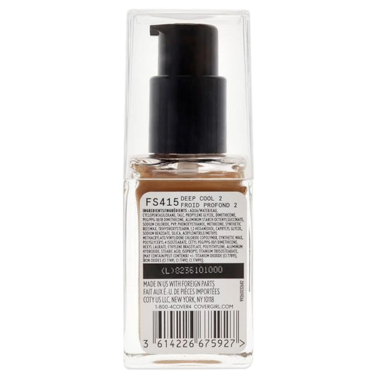 COVERGIRL Matte Ambition, All Day Foundation, Deep Cool