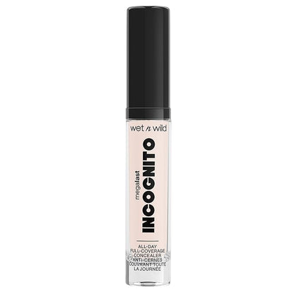wet n wild Mega Last Incognito All-Day Full Coverage Liquid Matte Concealer, Fair Beige, 0.18 Ounce