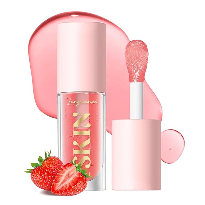 Lipstick Primer Jolilab Fruit Lip Oil,Hydrating Lip Glow Oil,Hydrating