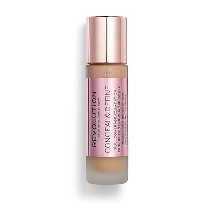 Revolution Beauty, Conceal & Define Foundation, Full Coverage, 0.8 Fl.Oz.