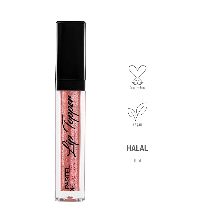 Lip Topper | Sparkling | 306 | Bronze | Shimmery Effect with One-Touch | Non-Sticky Formula | Sparkling & Glossy Finish | Flexible Brush | Vegan | Cruelty Free |