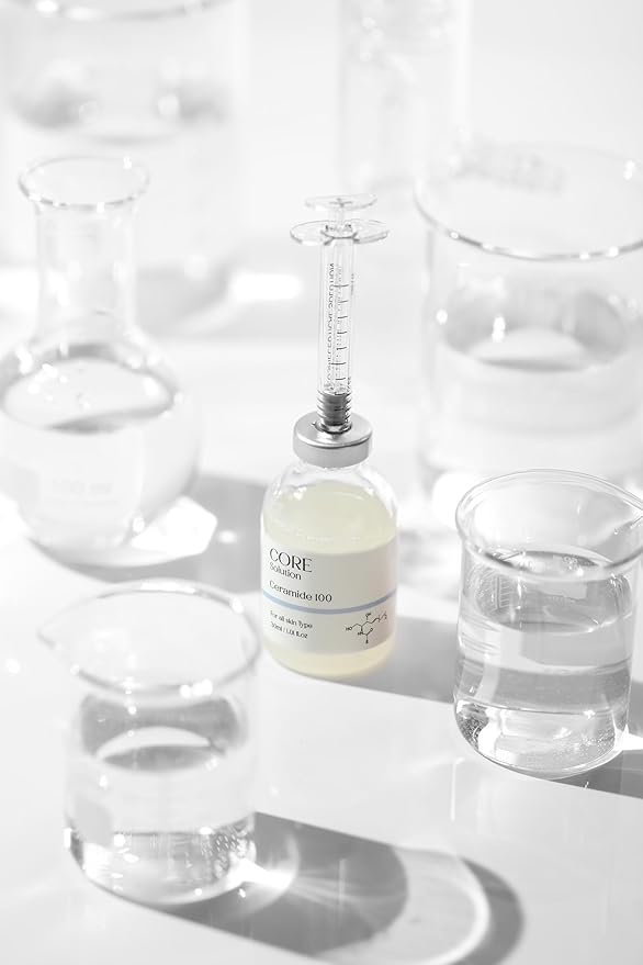 Ceramide 100 Ampoule – Barrier Repair & Moisture Locking Serum for Sensitive Skin – 30mL + Needleless Syringe