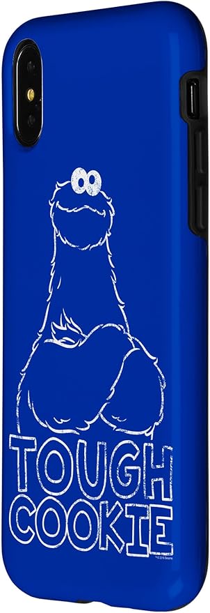 iPhone X/XS Sesame Street Cookie Monster Tough Cookie Case