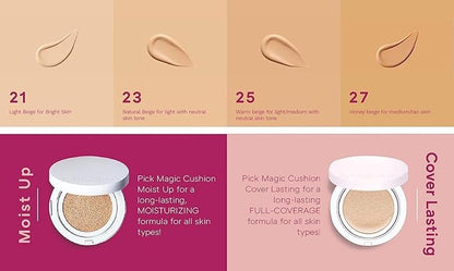 MISSHA Magic Cushion Foundation No.23 (2 Pack) Natural Skin Types