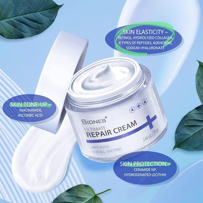Ultimate Repair Cream - DMZ Natural Plant Complex Anti-Aging Wrinkle Repair Retinol Cream for Face