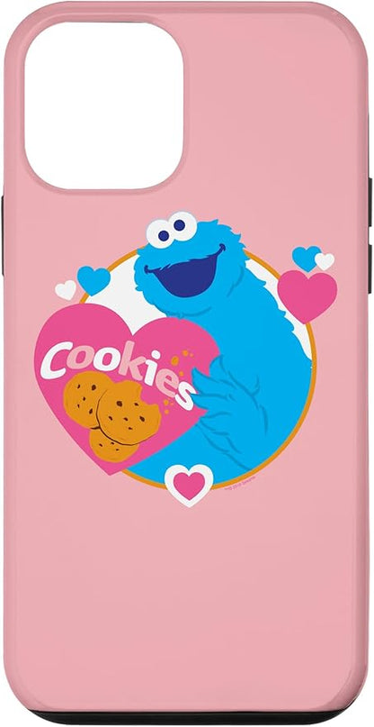 iPhone 12 mini Sesame Street Cookie Monster Love Cookies Case