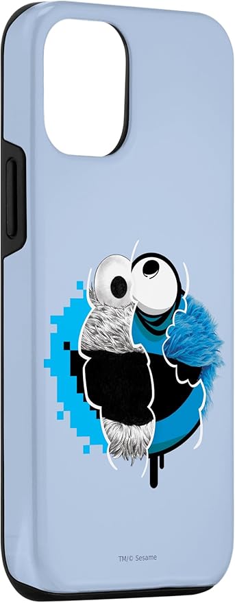iPhone 13 Sesame Street Split Cookie Monster Case