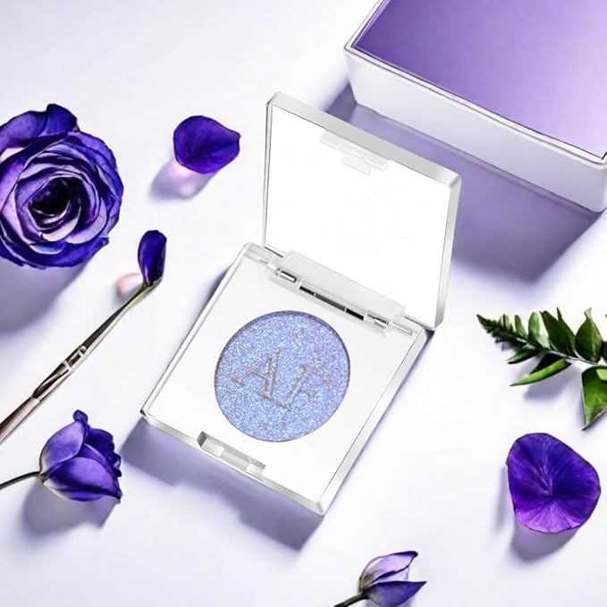 Duochrome Face Highlighter Makeup, Chameleon Holographic Highlighter Mineral Highlighting, 05