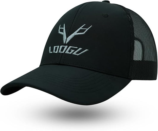 LOOGU Fishing Hat Mesh Back for Men Women Adjustable Baseball Trucker Cap Snapback Hats