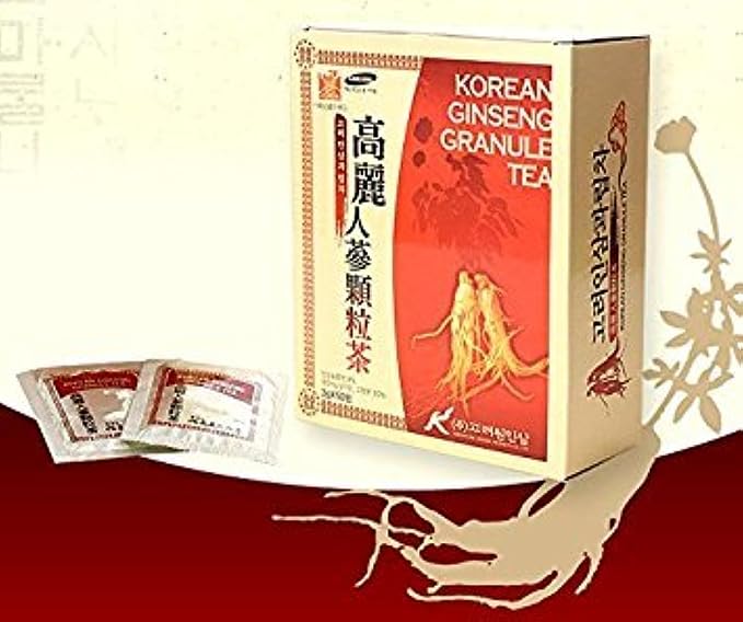 Korean Ginseng Extract Granules Tea Health Food (3g X 100 bags)
