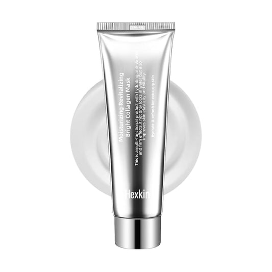 Collagen Peel Off Facial Mask beneficial ingredients collagen, peptides, squaline, ceramides that promotes skin hydration while leaving the skin feeling smooth,korean care 2.82oz.