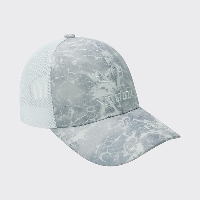 LOOGU Fishing Hat Mesh Back for Men Women Adjustable Baseball Trucker Cap Snapback Hats